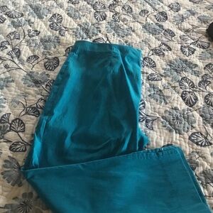 GUC Lion Teal Women's Straight-Leg Pants